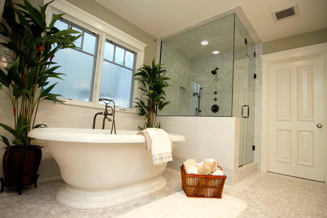spa like bathroom